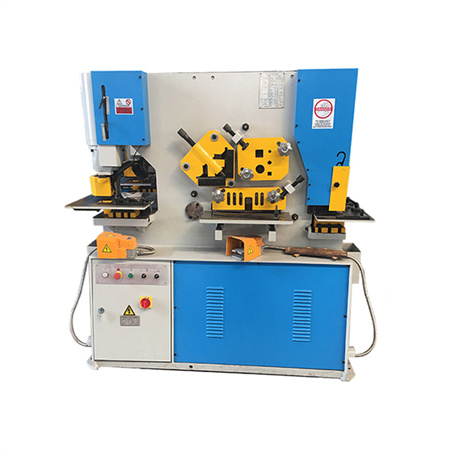 Ironworker Q35Y-25Multi Wrought Hydraulic Ironworker Combined Punching Cutting shearing and Notching Machine is sale for China
