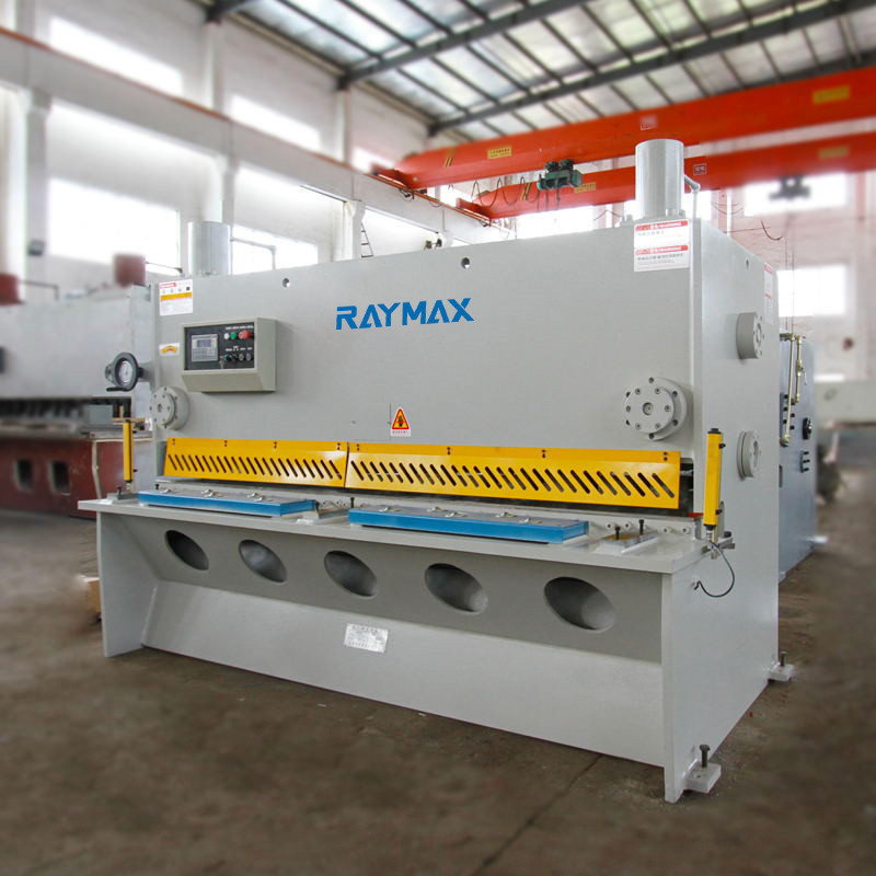 സ്വിംഗ് ബീം ഷീറിംഗ് മെഷീൻ Qc12y-8x3200 ഹൈഡ്രോളിക് ഷിയർ കട്ടിംഗ് മെഷീൻ